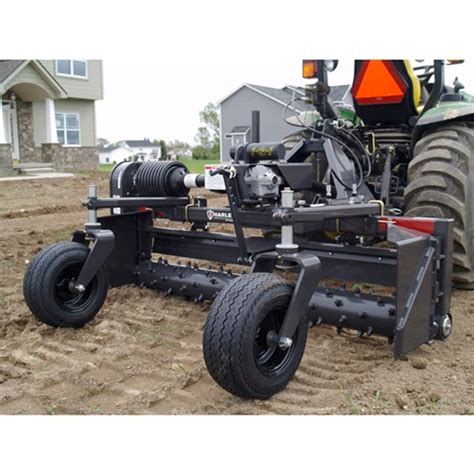 power rake for skid steer rental|pull behind landscape rake rental.